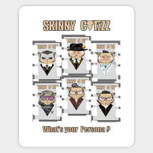 Skinny Catzzz | What's your Persona? Sticker